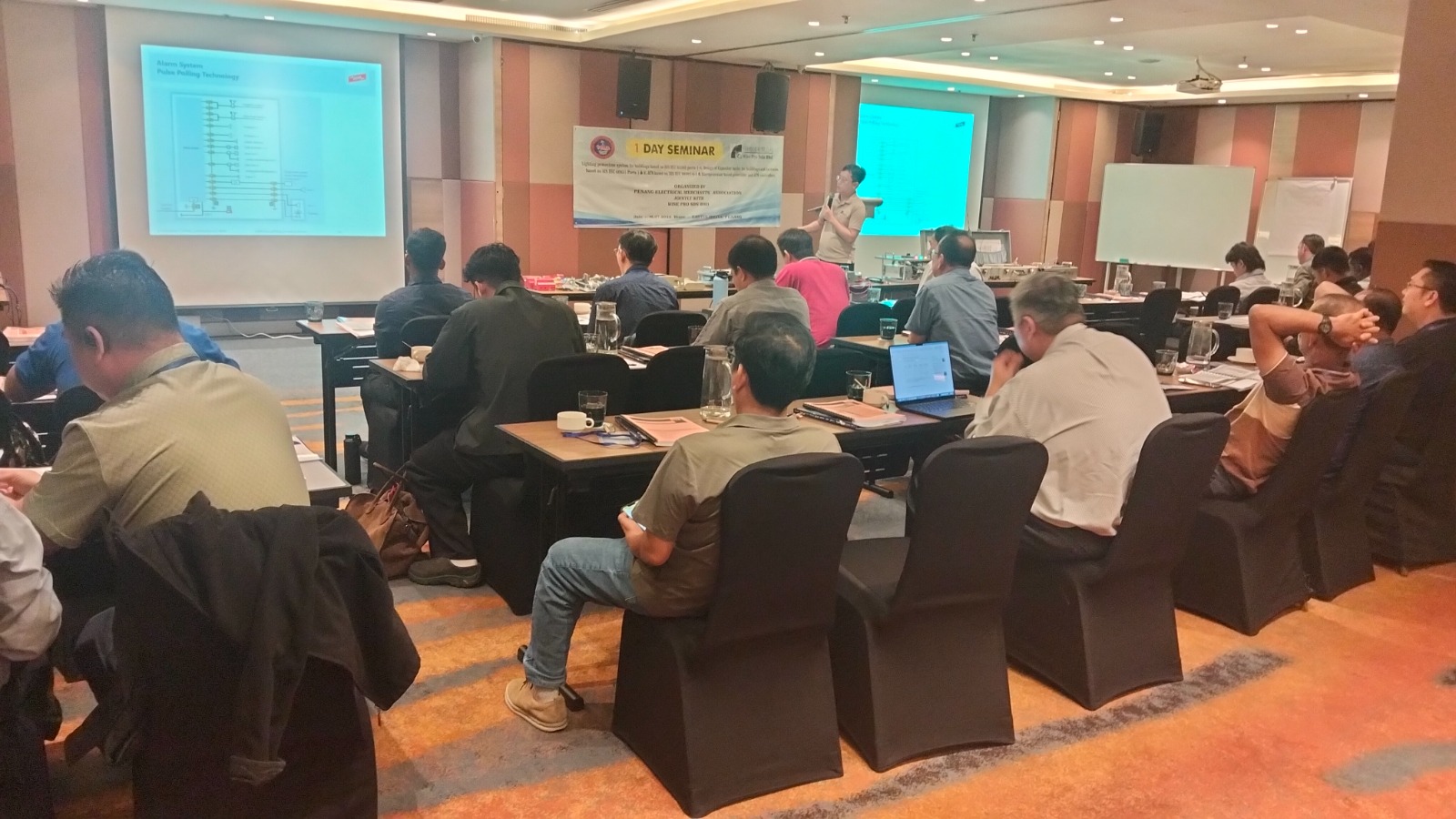 Seminar session in progress at Eastin Hotel, Penang